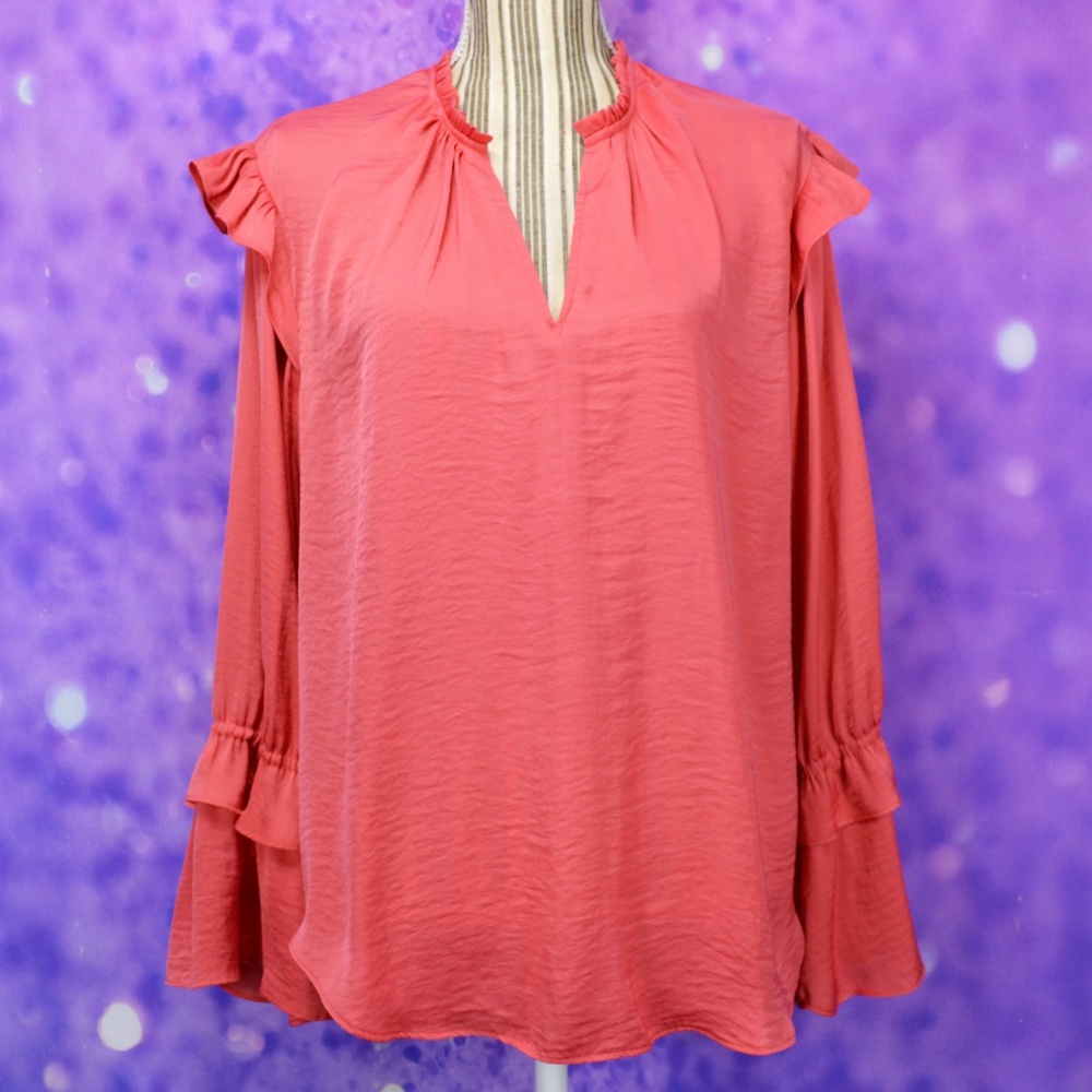 Coral Bell Sleeve Top